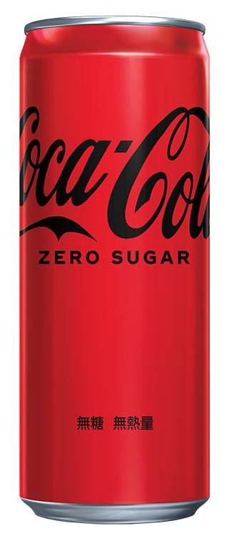 可口可樂Zero隨型罐330Ml