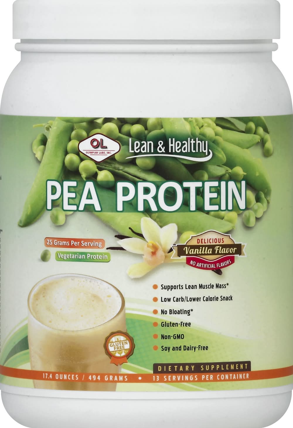 OL Ympian Labs Pea Protein (17.4 oz)