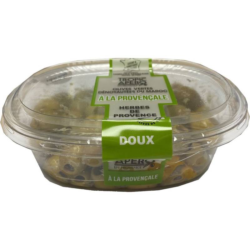 Tropic Apéro - Olives vertes dénoyautées à la provençale