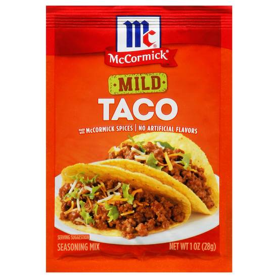 Mccormick Mild Taco Seasoning Mix
