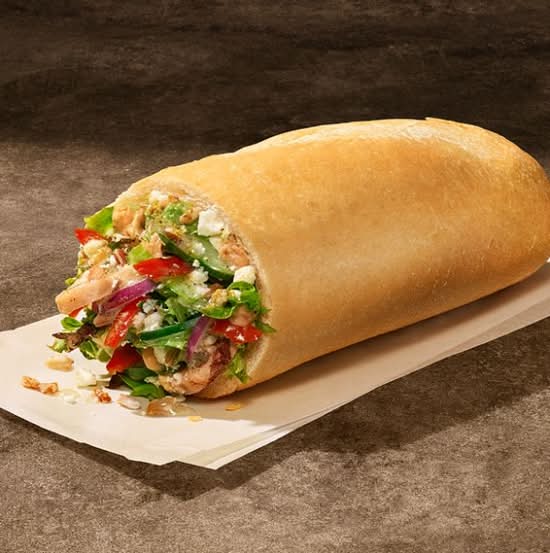 Mediterranean Chicken Greens with Grains Salad Stuffer