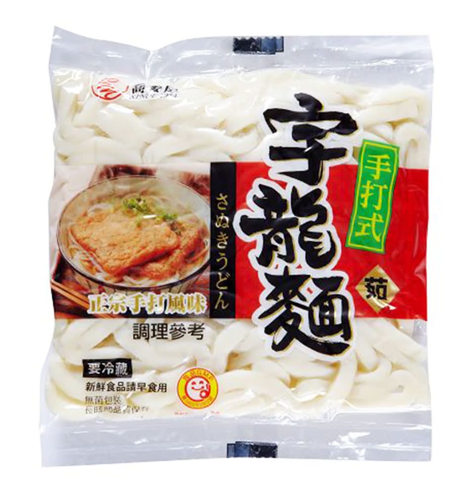 手打式宇龍麵 250g*3 <250g克 x 3 x 1Set組>
