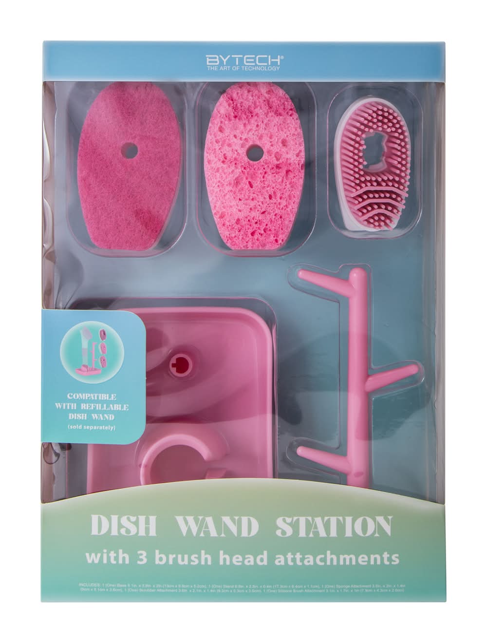 Dish Wand Station Pink