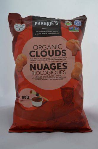 Frankie's · Organic clouds puffs bbq - Nuages soufflés au BBQ biologiques