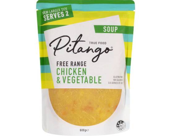 Pitango Soup Chicken and Vegetables 600ML