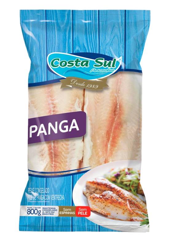 Costa Sul filé de panga congelado (800 g)