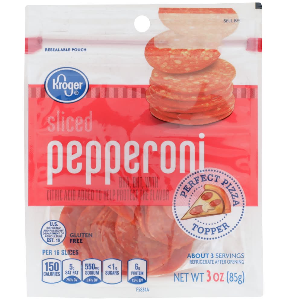 Kroger® Sliced Pepperoni