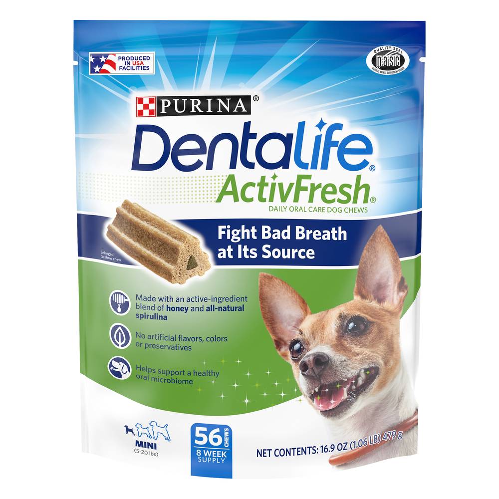 Purina Dentalife Activfresh Mini Dog Chews