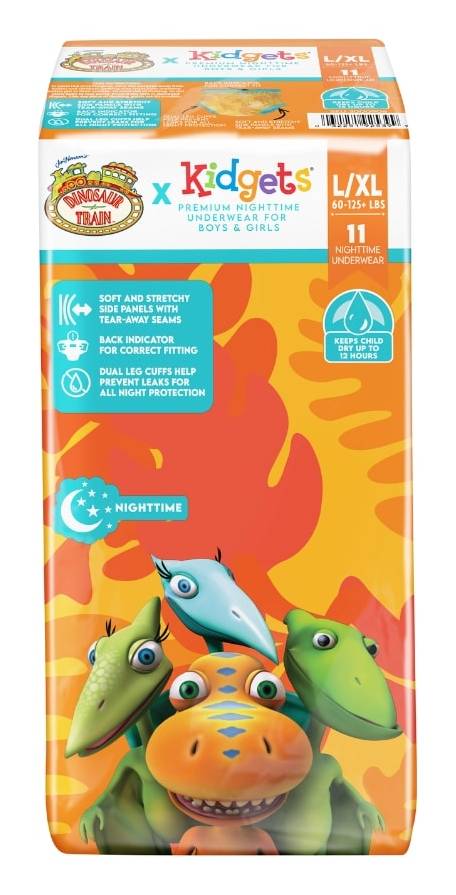 Kidgets Premium Nighttime Underwear For Boys & Girls