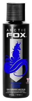 Arctic Fox Semi-Permanent Hair Color Dye - Blue - 4 fl oz