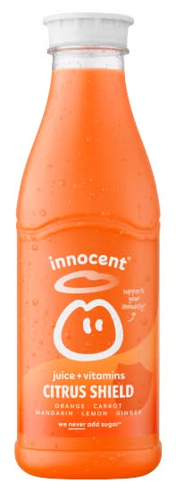 innocent Plus Citrus Shield Orange & Carrot Juice (750ml)