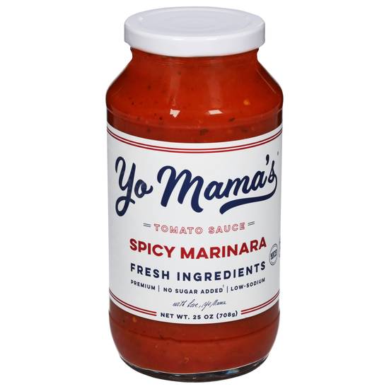 Yo Mama's Marinara Spicy Tomato Sauce (25 oz)