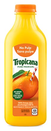 Tropicana Pure Premium No Pulp Orange Juice (1.36 L)