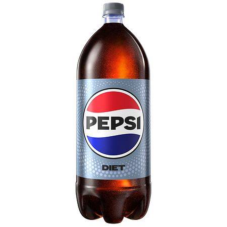 Pepsi Soda Diet Cola, 2 Liter Bottle - 2.0 L