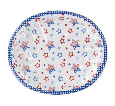 Americana Party Plate