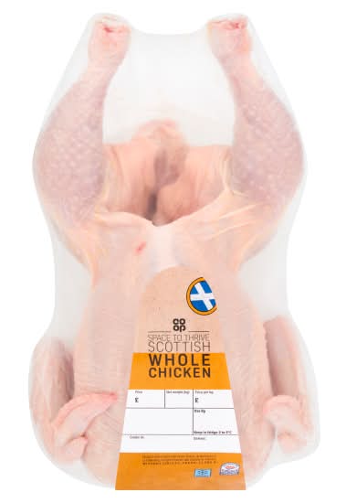 Co-op Space To Thrive Medium Scottish Whole Chicken