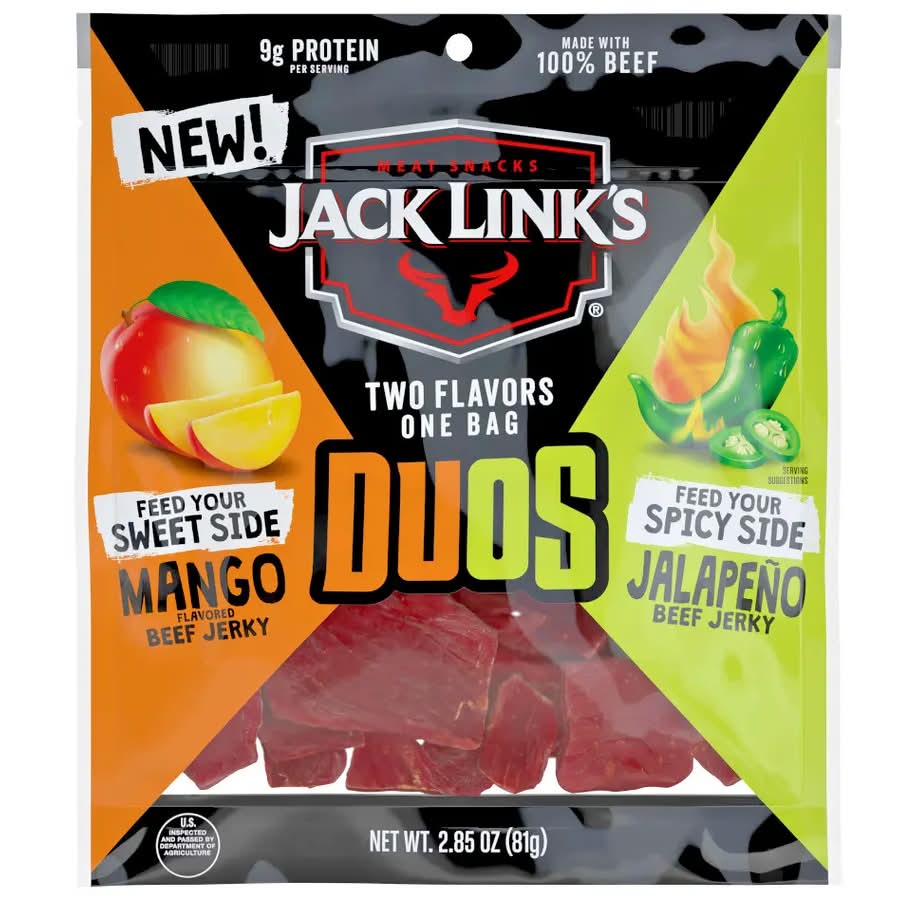 Jack Link's Duos Mango Jalapeno Beef Jerky