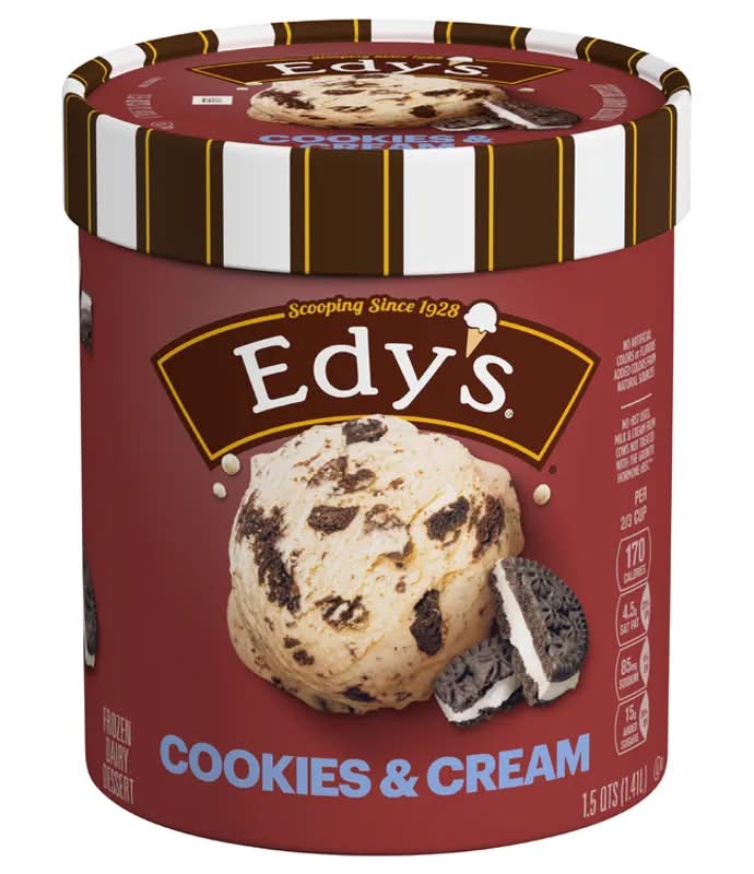 Edy’s Cookies & Cream