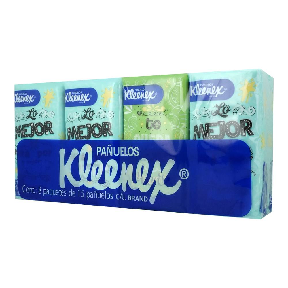 Kleenex pañuelos desechables (8 un)