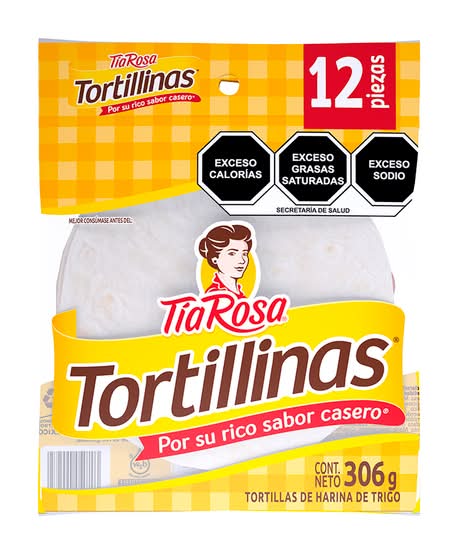 Tía Rosa · Tortillinas de harina (12 un)
