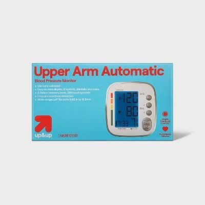 up&up Upper Arm Automatic Blood Pressure Monitor