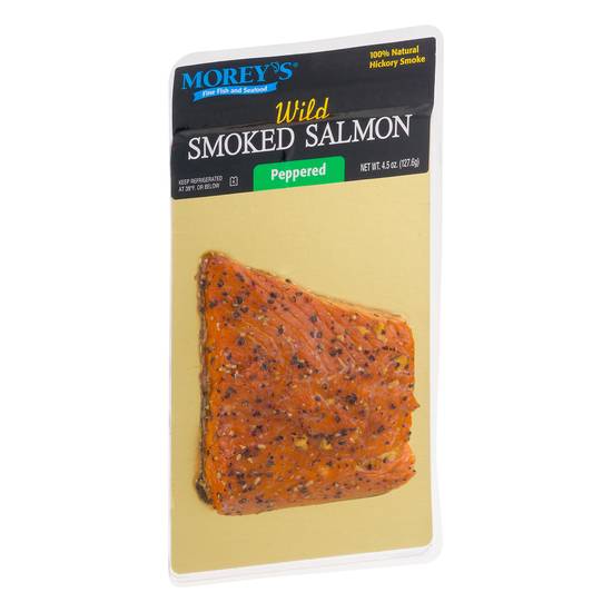 Morey's Wild Peppered Smoked Salmon