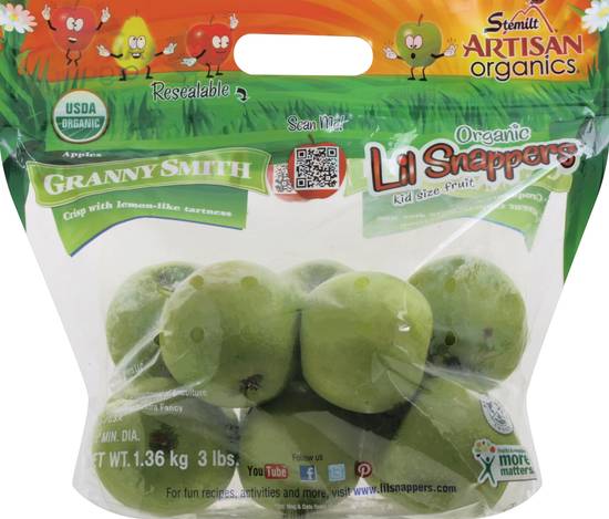 Stemilt Lil Snappers Granny Smith Apples (3 lbs)