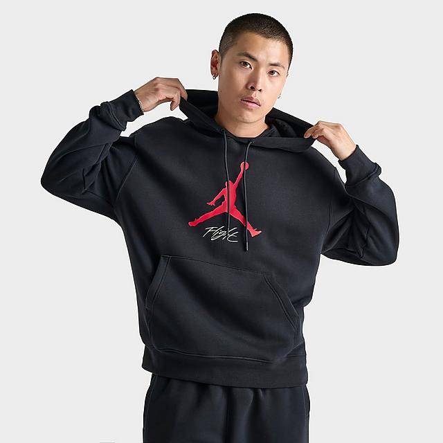 Men'S Jordan Essentials Baseline Fleece Hoodie (Medium)