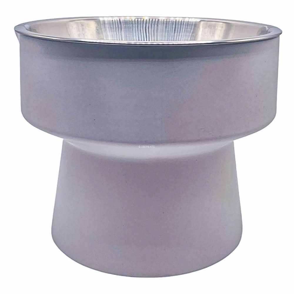 Boots & Barkley Elevated Dog Bowl, Gray