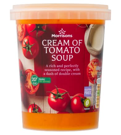 Morrisons Cream Of Tomato Soup (600g)