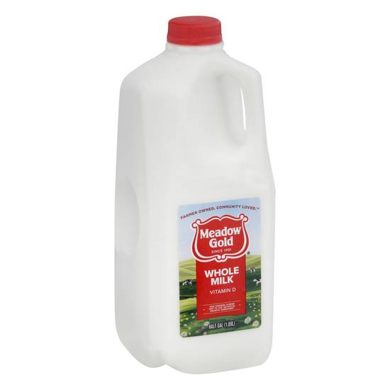 Meadow Gold Whole Milk (1/2 gal)