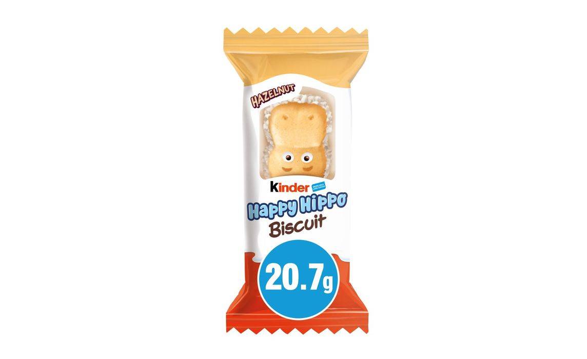 Kinder Happy Hippo Hazelnut Biscuit 20.7g (353616)