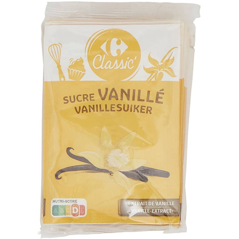 Carrefour Classic' - Sucre vanillé (75g)