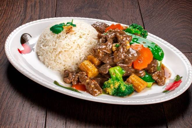 R26 Beef & Vege Stir Fry with Rice