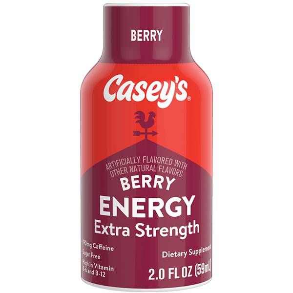 Casey's Extra Strength Berry Energy Shot 2oz