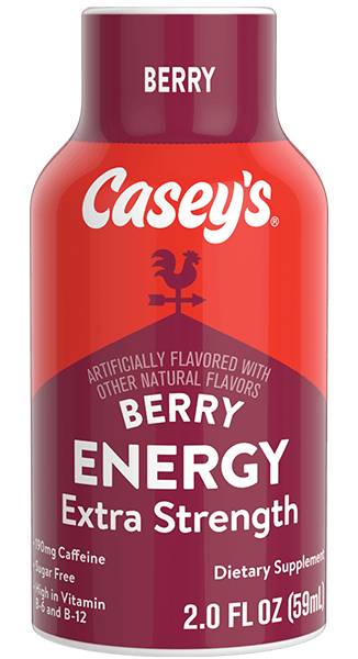 Casey's Extra Strength Berry Energy Shot 2oz
