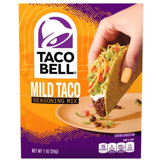 Taco Bell Mild Taco Seasoning Mix