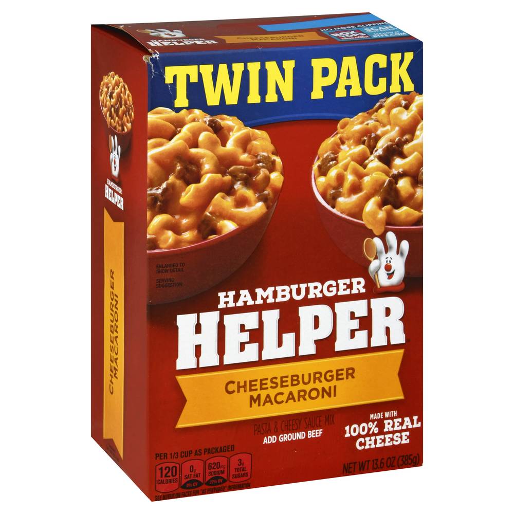 Hamburger Helper Cheeseburger Macaroni Twin pack (13.6 oz)