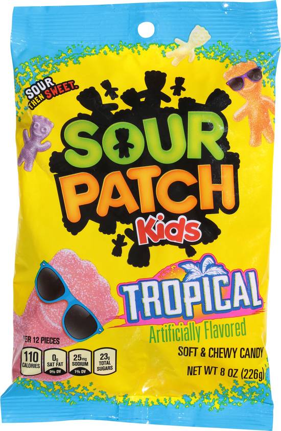 Sour Patch Kids Soft & Chewy Candies (tropical)