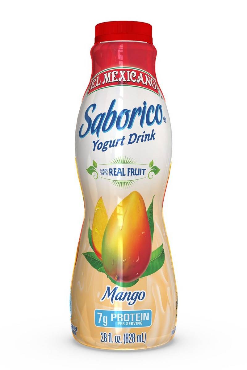 El mexicano Saborico Yogurt Drink, Mango - 28oz/6ct