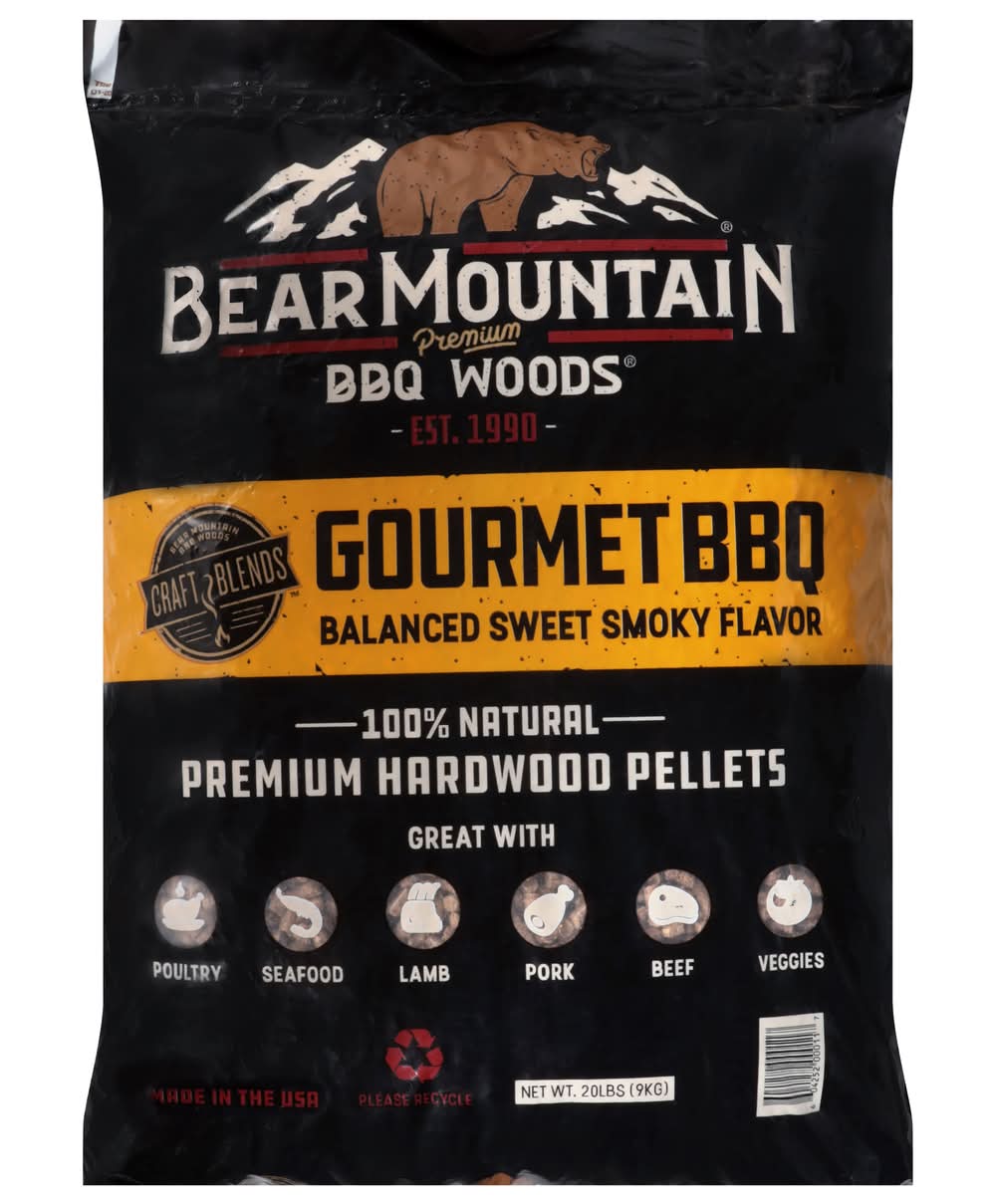 Bear Mountain Gourmet Bbq Hardwood Pellets (20 lbs)