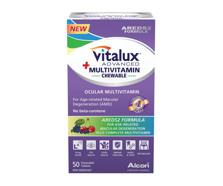 Vitalux Advanced+Multivitamin Chewable Tablets