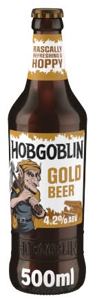 Wychwood Hobgoblin Gold Ale Beer (500ml)