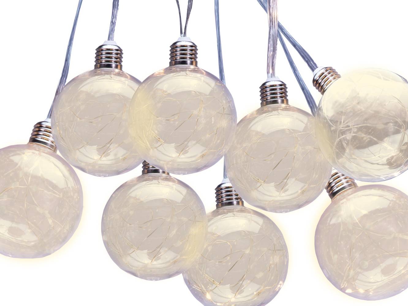 GE 135 -Count 10.6-Feet White LED Plug-In Christmas String Lights | 92300LO