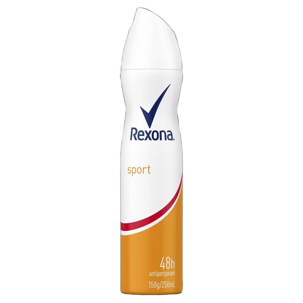 Rexona Women Antiperspirant Aerosol Deodorant Sport With Antibacterial