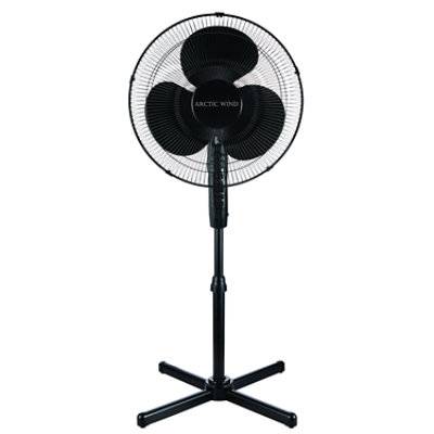 Suva 16In Stand Fan Black - Ea