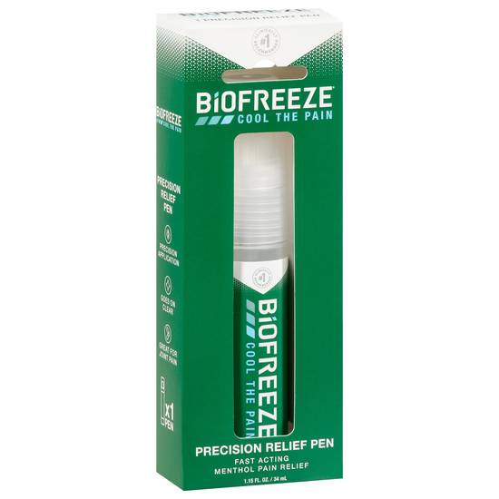 Biofreeze Precision Pen Fast Acting Menthol Pain Relief