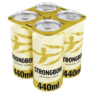 Strongbow Original Cider (4 pack, 440 ml)