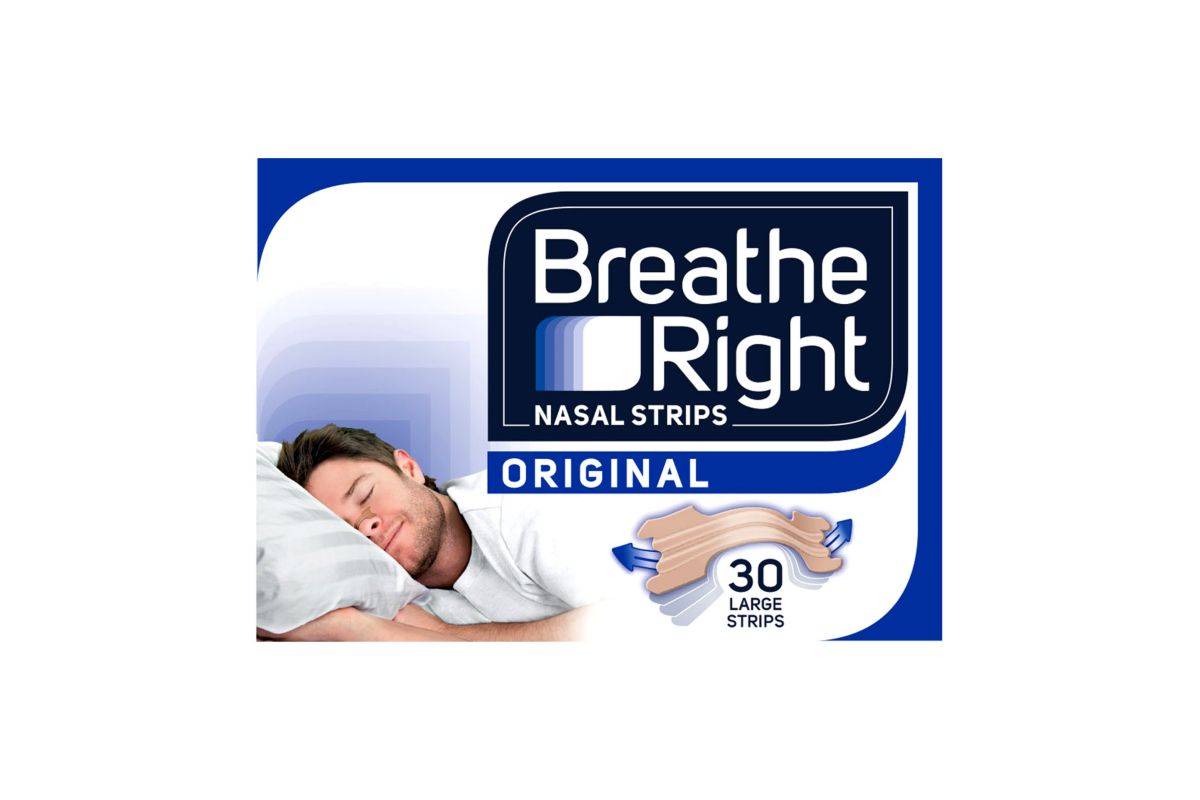 Breathe Right Congestion Relief Nasal Strips Original Large 30s