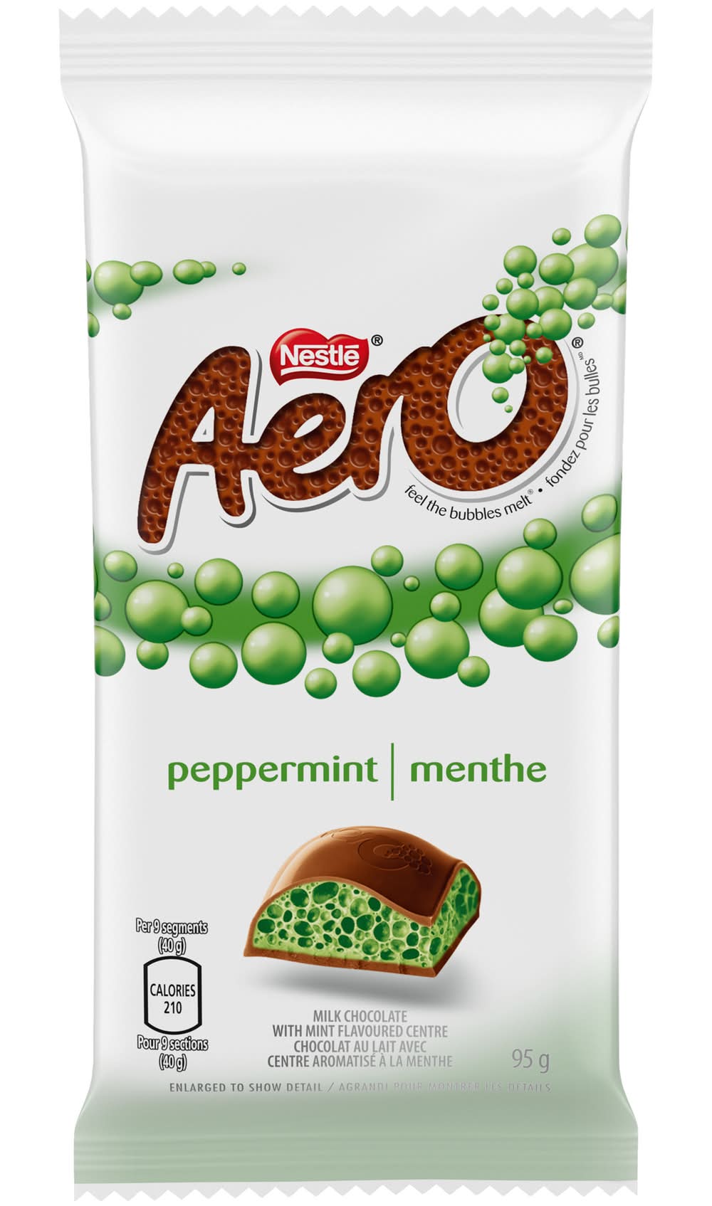 Aero Dark Mint Chocolate Bar (95 g)